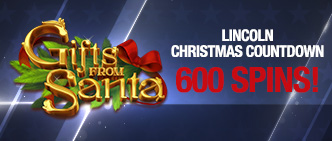 Lincoln Casino Christmas countdown 2023 header